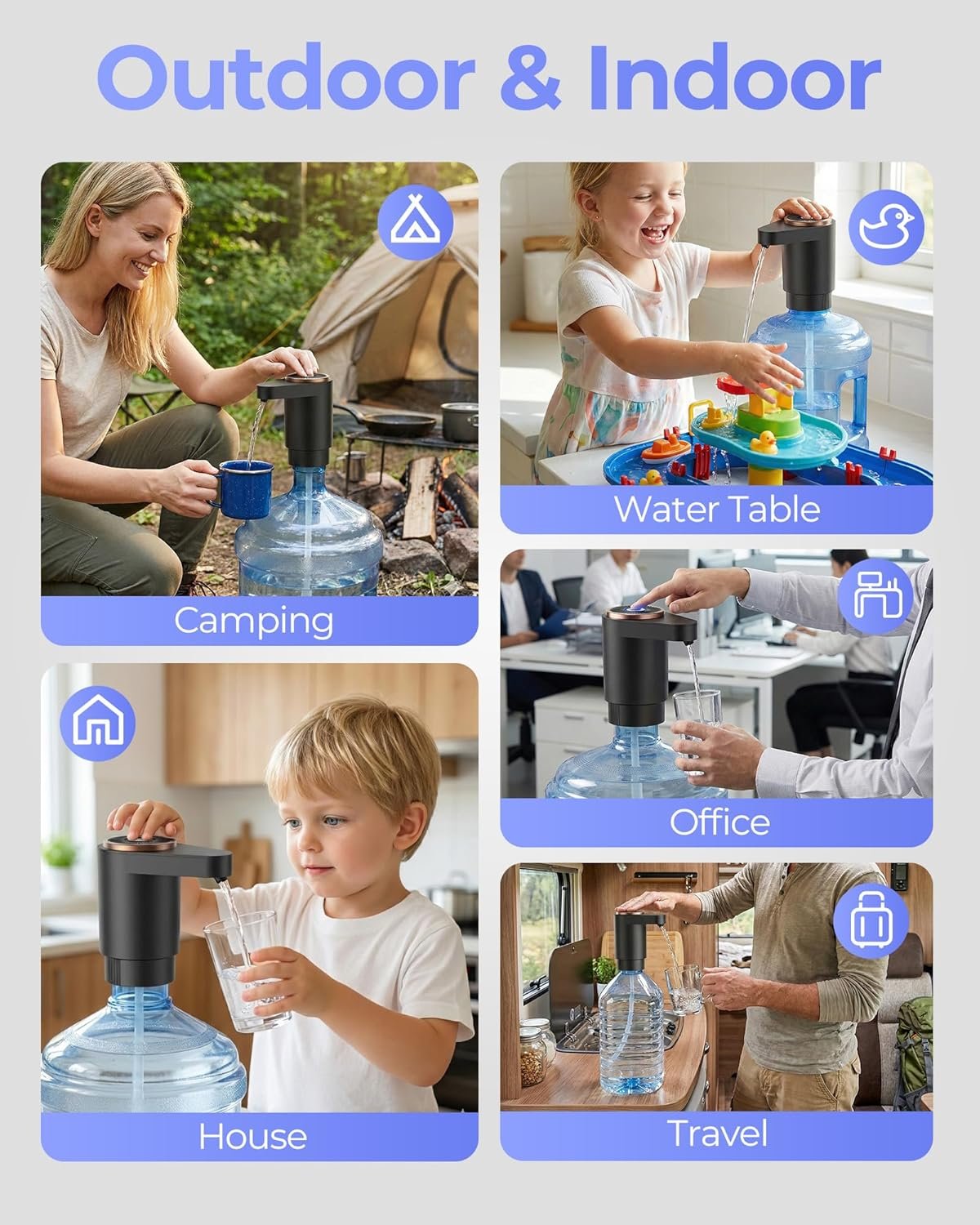 Children can pour water more safely with AquaLift