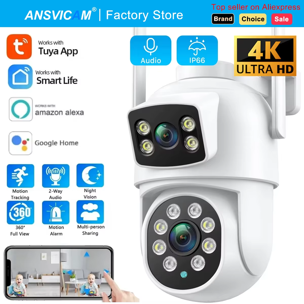 Zylo Smart Camera Bulb